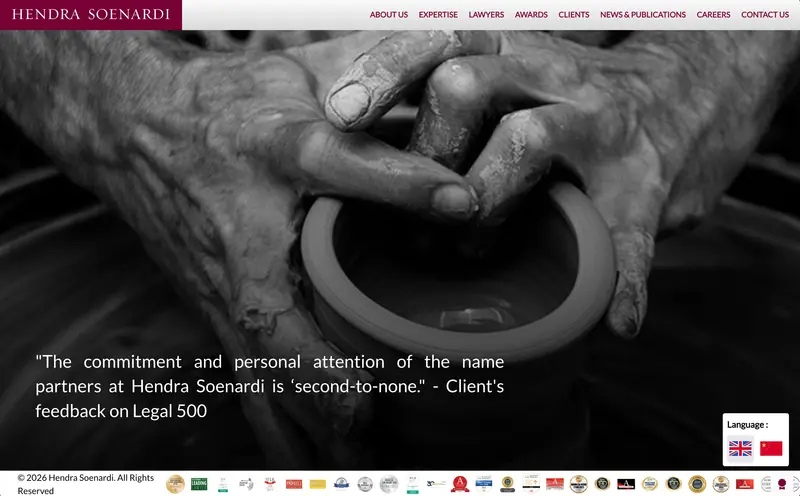 Hendra Soenardi Law Firm — Corporate Website